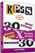 2014 KPSS Genel Yetenek Matematik 30x30 Tamamı Çözümlü Deneme Serisi