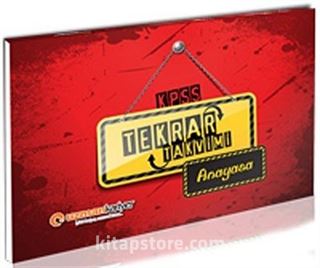 2014 KPSS Anayasa Tekrar Takvimi