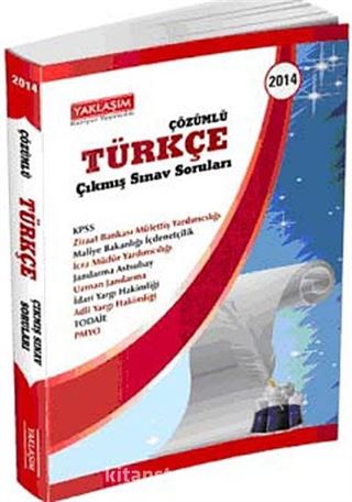 2014 KPSS Çözümlü Türkçe Çıkmış Sınav Soruları