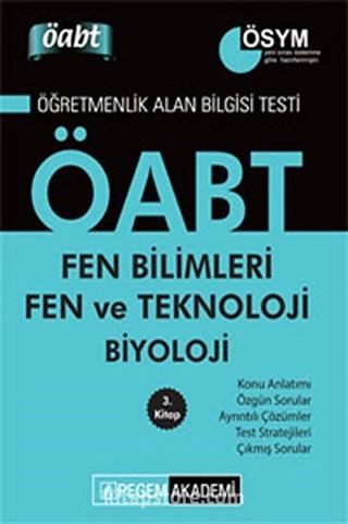 KPSS ÖABT Fen Bilimleri Fen ve Teknoloji Biyoloji