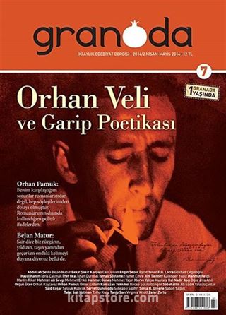 Granada İki Aylık Edebiyat Dergisi Sayı:7 / 2 Nisan-Mayıs 2014