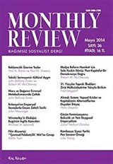 Monthly Review Bağımsız Sosyalist Dergi Sayı:36 Mayıs 2014