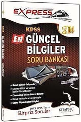 2014 KPSS Express En Güncel Bilgiler Soru Bankası