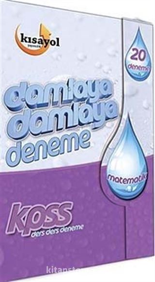 2014 KPSS Matematik Damlaya Damlaya Deneme (20 Deneme)