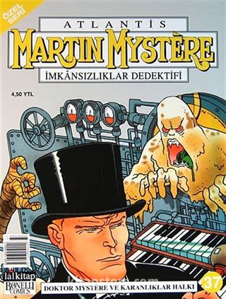 Martin Mystere (Özel Seri) Sayı:37 Doktor Mystere ve Karanlıklar Halkı