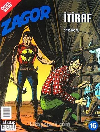 Zagor -16 İtiraf (Özel Seri)