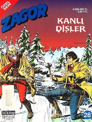 Zagor -28 Kanlı Dişler (Özel Seri)