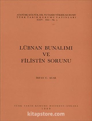 Lübnan Bunalımı ve Filistin Sorunu