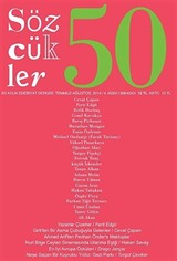 Sözcükler İki Aylık Edebiyat Dergisi Sayı:50 Temmuz-Ağustos 2014