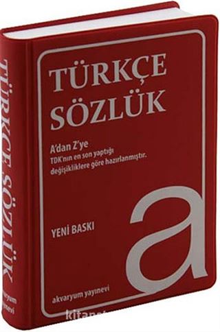 Türkçe Sözlük (Plastik Kapak)