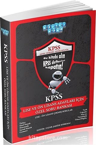 2014 KPSS Lise ve Ön Lisans Adayları İçin Özel Soru Bankası