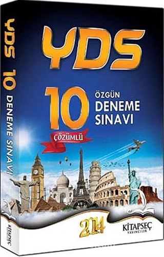 2014 YDS 10 Özgün Deneme Sınavı Çözümlü