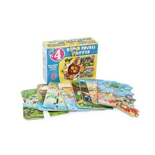 Hayvanlar Süper Renkli Puzzle