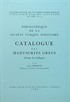 Catalogue Des Manuscrits Grecs (Fonds du Syllogos)