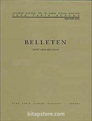 Belleten Cilt:8-Sayı:32 1944 I.Teşrin