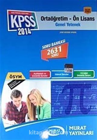 2014 KPSS Ortaöğretim - Önlisans Genel Yetenek Soru Bankası (Kod:1551)