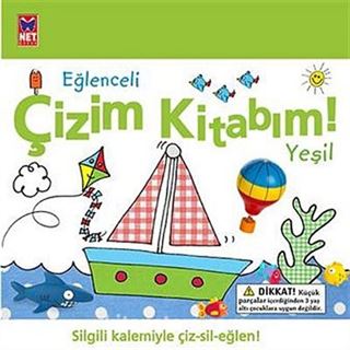 Eğlenceli Çizim Kitabım! (Yeşil)