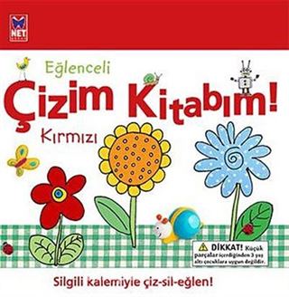Eğlenceli Çizim Kitabım! (Kırmızı)