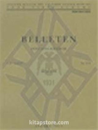 Belleten Cilt:LXXV-Sayı:274 Aralık 2011
