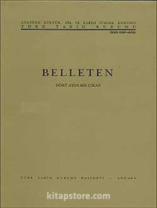 Belleten Cilt:XLII-Sayı:168 Ekim 1978