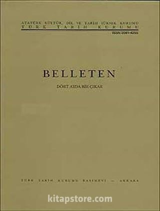 Belleten Cilt:XXXIX-Sayı:154 Nisan 1975