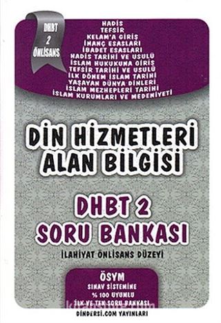 2014 DHBT 2 Soru Bankası İlahiyat Önlisans Düzeyi