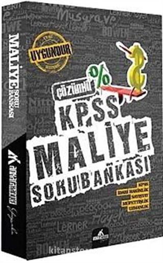 Çözümlü KPSS Maliye Soru Bankası