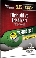 2015 KPSS ÖABT Türk Dili ve Edebiyatı Öğretmenliği Yaprak Test / Tam İsabet Serisi