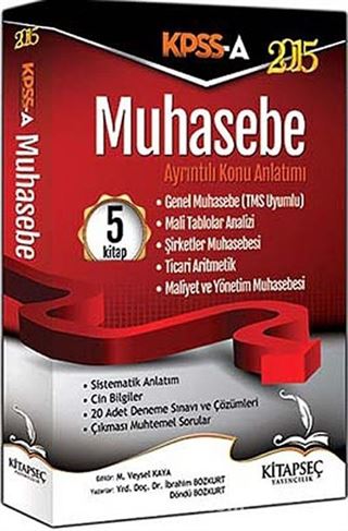 2015 KPSS-A Muhasebe Konu Anlatımlı