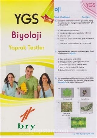 YGS Biyoloji Yaprak Testler