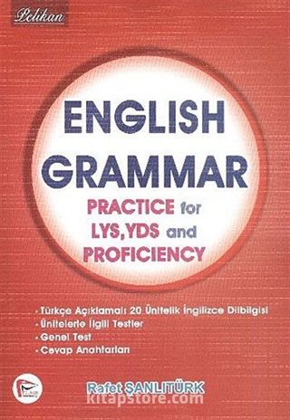 English Grammar Practice for LYS, YDS and Proficiency