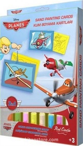 Planes 1 Kum Boyama Kartları