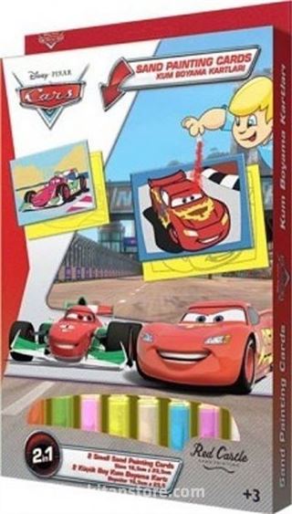 Cars 2 Kum Boyama Kartları