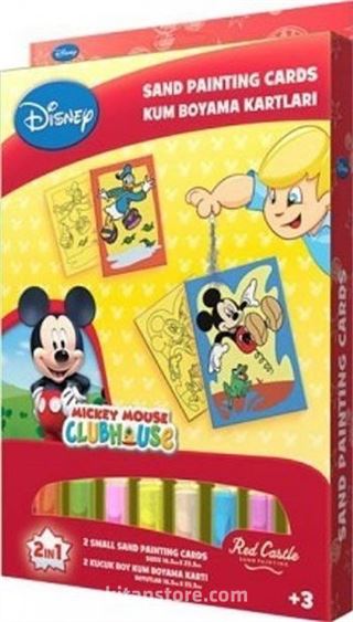 Mickey 3 Kum Boyama Kartları