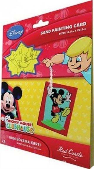 Mickey 1 Kum Boyama Kartları