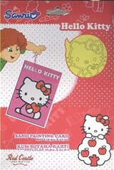 Hello Kitty 3 Kum Boyama Kartları