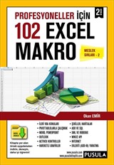 Profesyoneller için 102 Örnekle Excel Makro (Meslek Sırları 2)