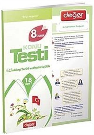 8.Sınıf Konu Testi T.C. İnkılap Tarihi ve Atatürkçülük