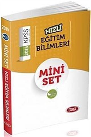 2015 KPSS Hızlı Eğitim Bilimleri Mini Set