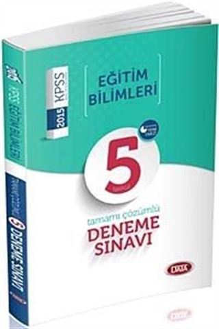2015 KPSS Eğitim Bilimleri 5 Fasikül Tammaı Çözümlü Deneme Sınavı