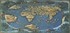 Dünya Haritası Puzzle (25x36)