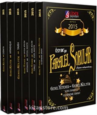 2015 KPSS Genel Kültür Genel Yetenek Soru Bankası Modüler Set (GKY-212-PSB)