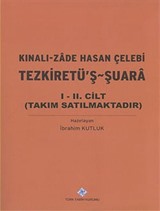 Kınalı-Zade Hasan Çelebi Tezkiretü'ş-Şuara I-II (Takım)