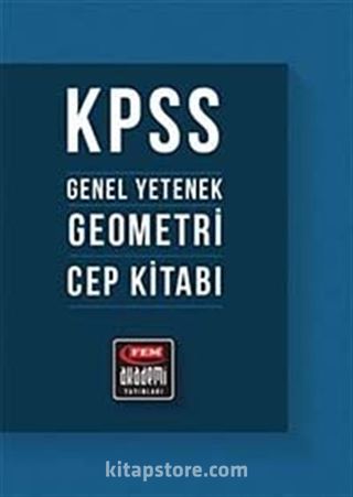 KPSS Genel Yetenek Geometri Cep Kitabı