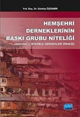 Hemşehri Derneklerinin Baskı Grubu Niteliği
