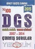 2015 %100 DGS Fasikül Fasikül Tamamı Çözümlü 2007-2014 Çıkmış Sorular