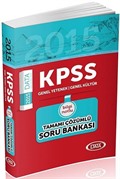 2015 KPSS Genel Yetenek Genel Kültür Bilgi Notlu Tamamı Çözümlü Soru Bankası