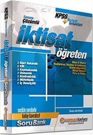 2015 KPSS İktisat Öğreten Soru Bankası Tamamı Çözümlü