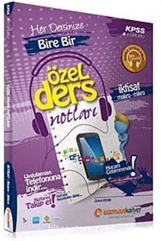 KPSS İktisat (Makro-Mikro) Özel Ders Notları