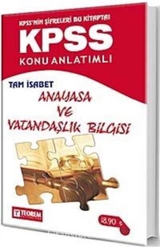 KPSS Tam İsabet Anayasa ve Vatandaşlık Bilgisi Konu Anlatımlı
